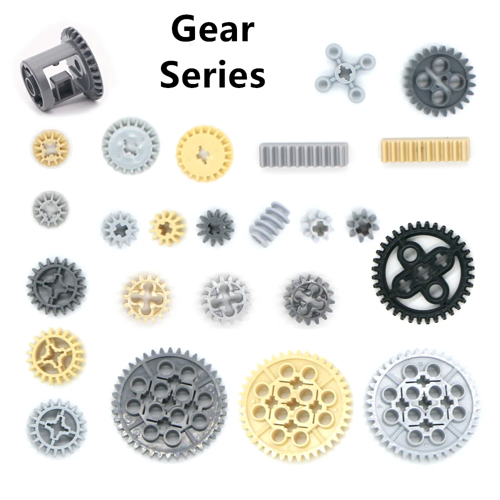 Tech Accessories Brands - MOC Technical Parts Gear Bulk Bricks