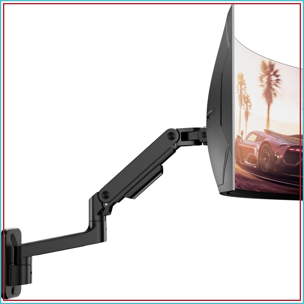 Monitor Arm Single - Wall Mount Monitor Arm for 17-49