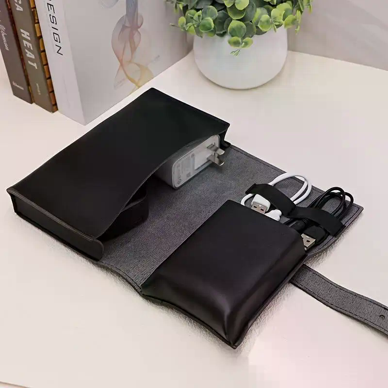 1pc PU Leather Multi-Compartme - Tech Accessories Travel Case 리뷰 및 가격