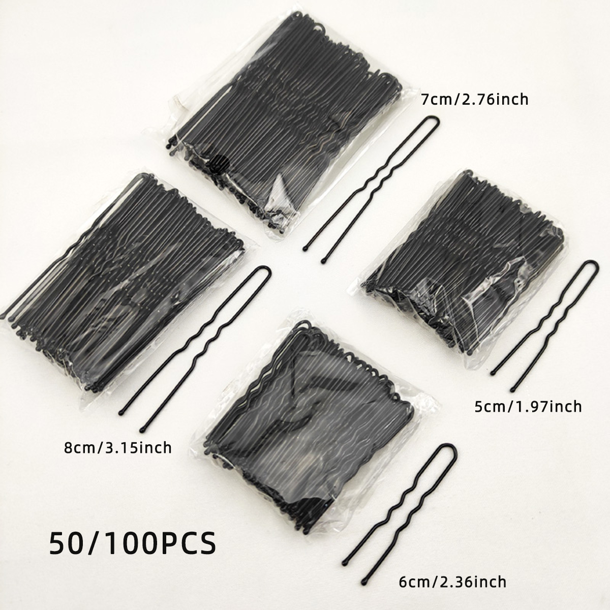 50/100 PCS Women 5/6/7/8 cm Ha - Tech Accessories Women 리뷰 및 가격