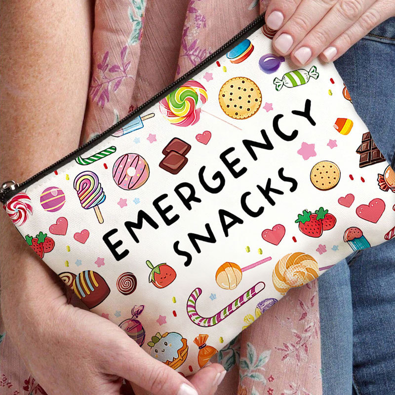 1 PC Women Printed Canvas Make - Tech Accessories Travel Case 리뷰 및 가격