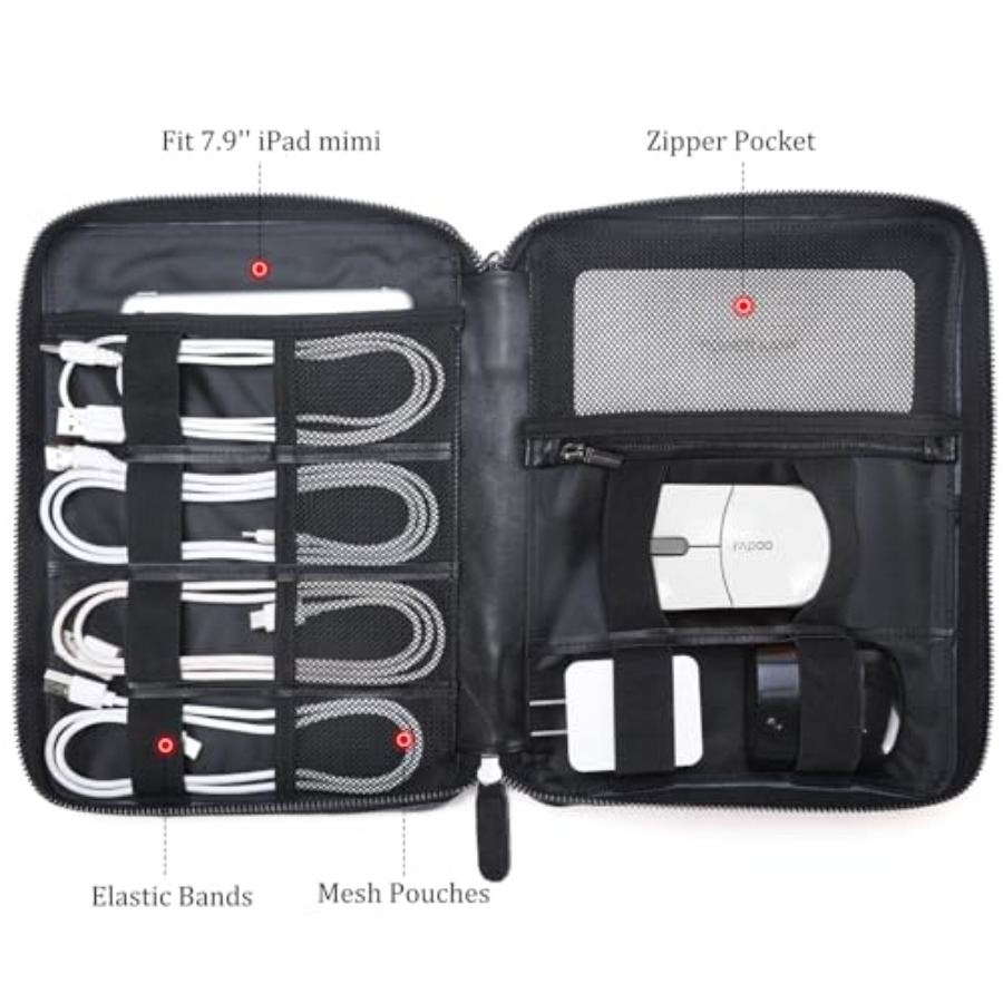 Travel cable organizer case fo - Tech Accessories Travel Case 리뷰 및 가격