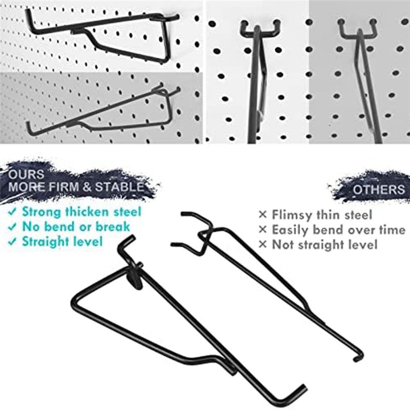 75STO-Peg Board Shelf Hooks, 8 - Tech Room Accessories 리뷰 및 가격