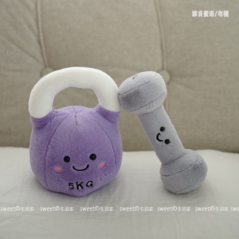 Cartoon Kettlebell Dumbbell Pl - Tech Room Accessories 리뷰 및 가격