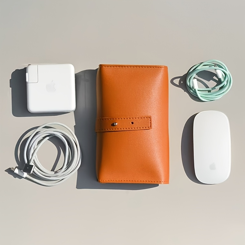 PU Leather Multi-Compartment O - Tech Accessories Travel Case 리뷰 및 가격