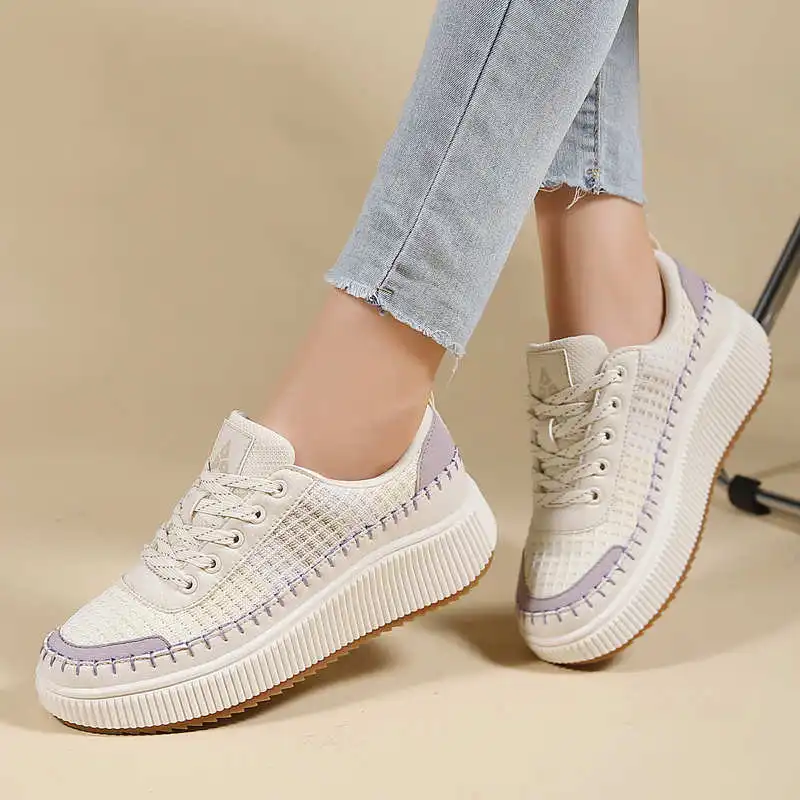 Brown Shoes Woman Flats Autumn - Tech Accessories Brands 리뷰 및 가격