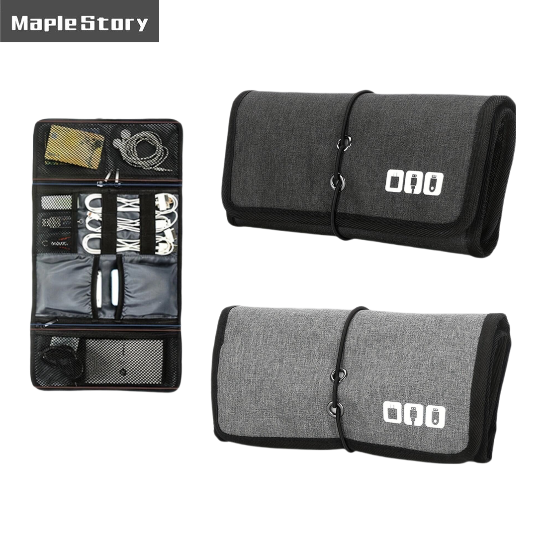 Travel Cable Storage Bag，Elect - Tech Accessories Travel Case 리뷰 및 가격