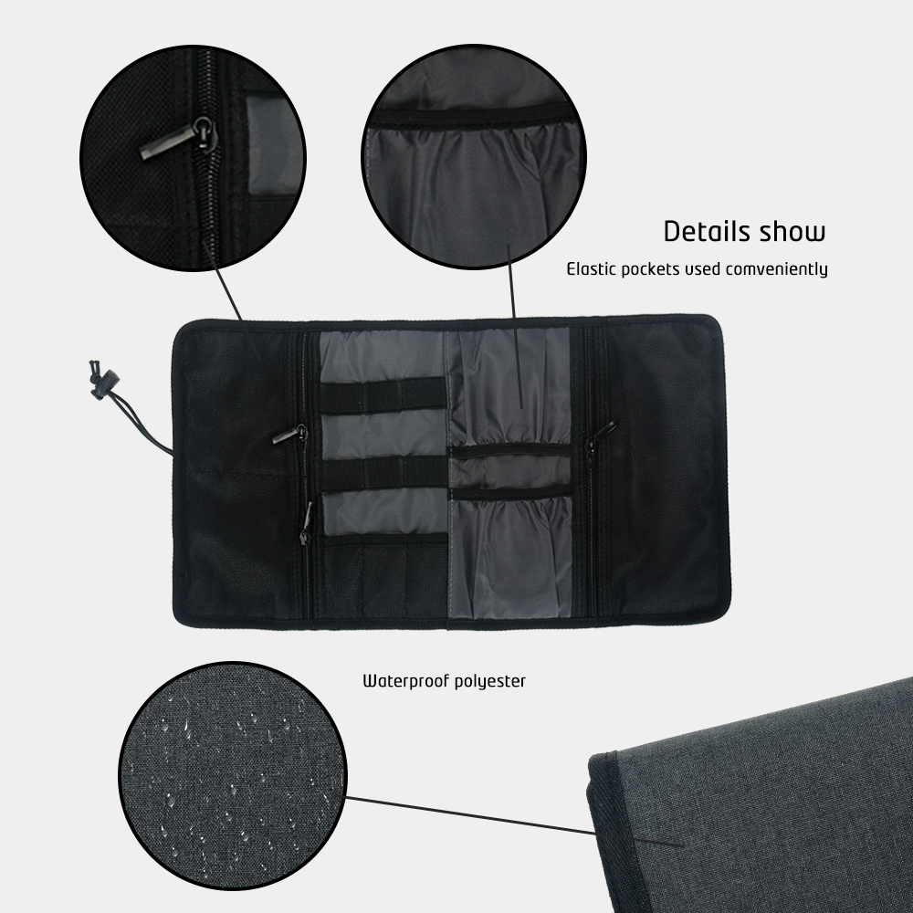 Travel Cable Storage Bag，Elect - Tech Accessories Travel Case 리뷰 및 가격