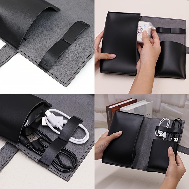 1PC PU Leather Multi-Compartme - Tech Accessories Travel Case 리뷰 및 가격