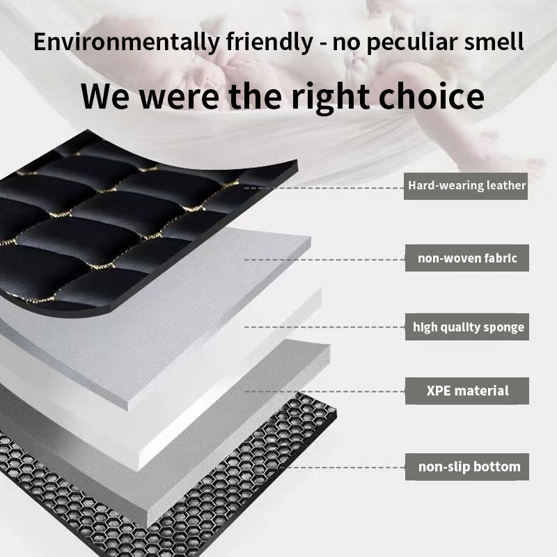 Luxury Leather Car Floor Mats  - Tech Accessories Luxury 리뷰 및 가격
