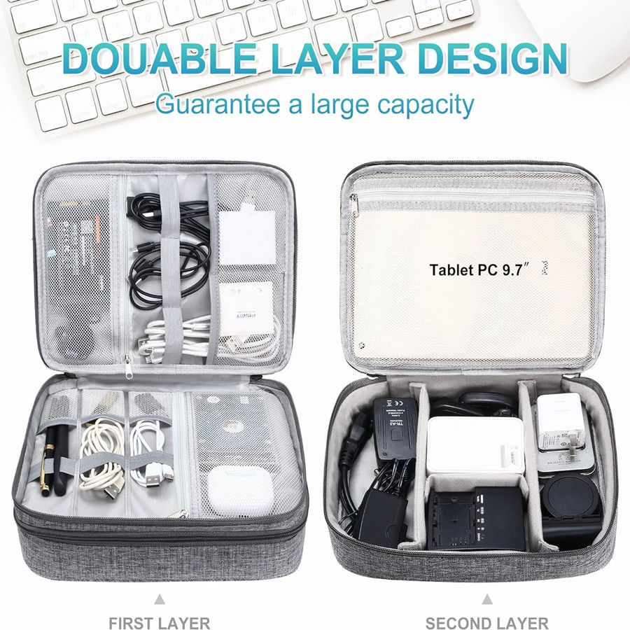 Portable Electronics Organizer - Tech Room Accessories 리뷰 및 가격