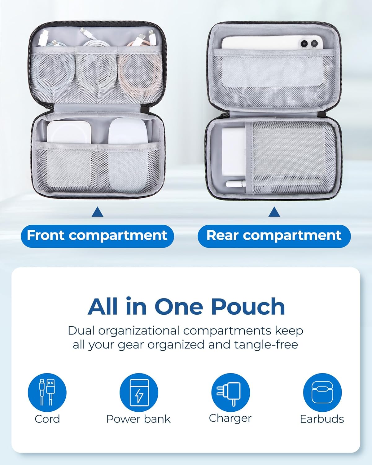 Electronics Organizer Travel C - Tech Accessories Images 리뷰 및 가격