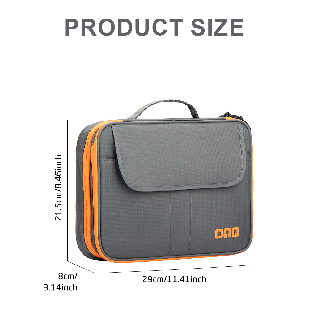 Large Capacity Tech Organizer  - Tech Accessories Travel Case 리뷰 및 가격