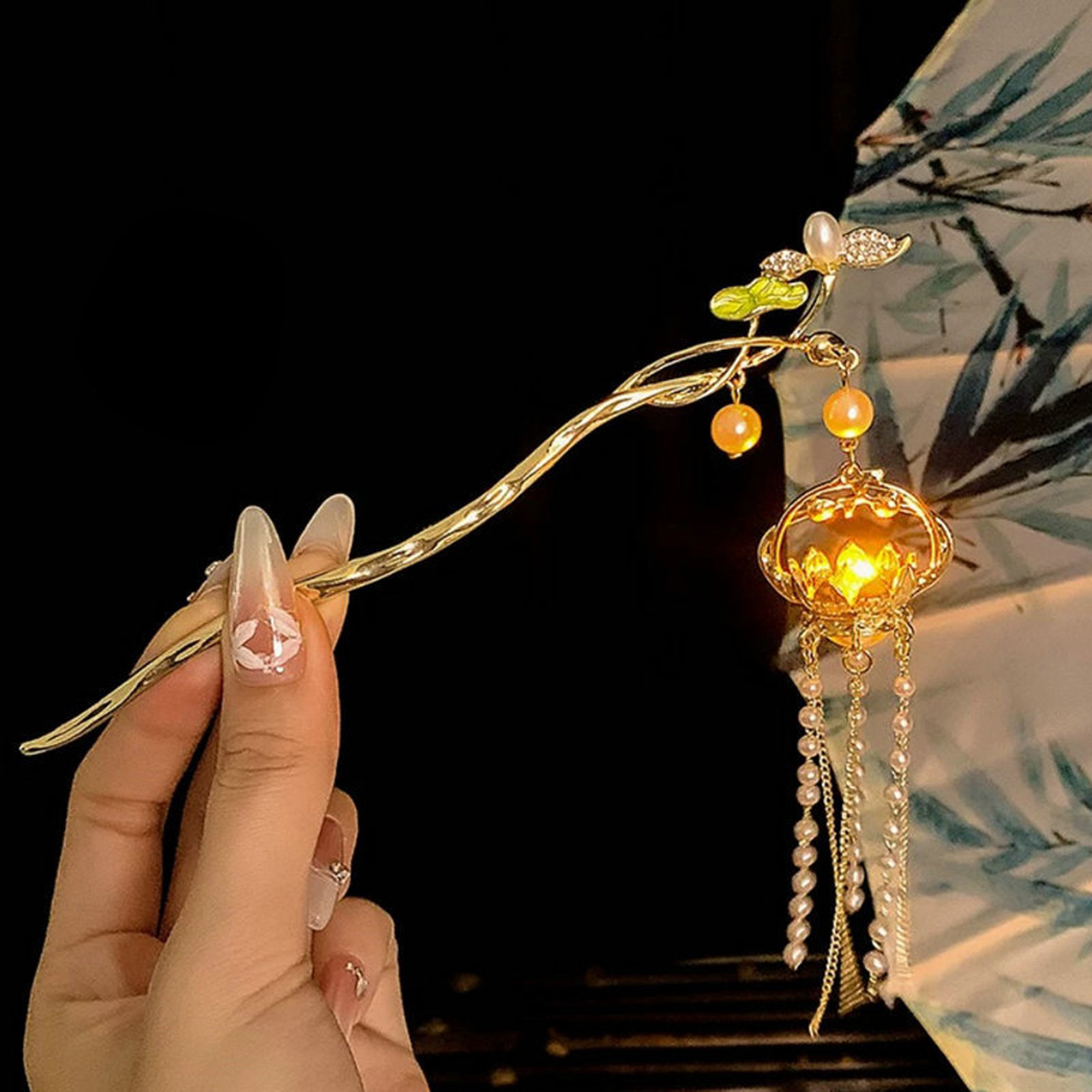 Luminous Flower Hairpin For Wo - Tech Accessories Women 리뷰 및 가격