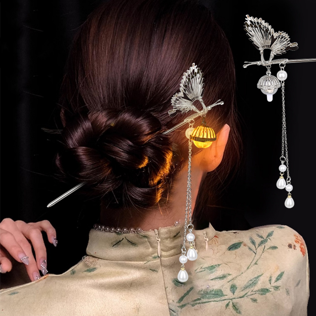 Luminous Flower Hairpin For Wo - Tech Accessories Women 리뷰 및 가격
