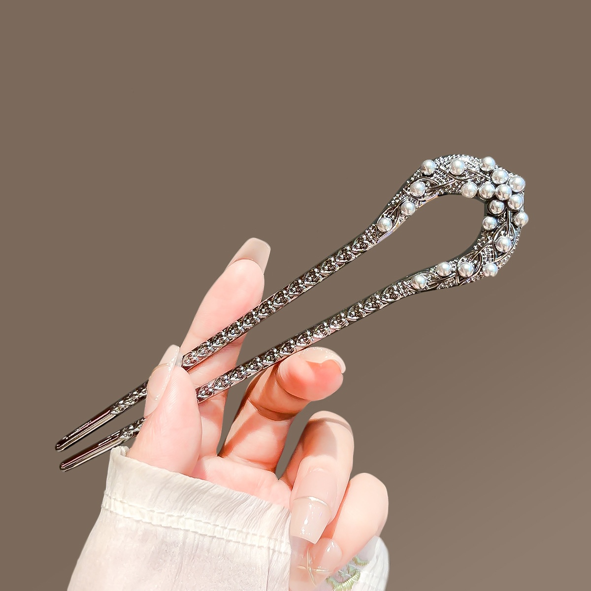 New Pearl U Shaped Hairpin For - Tech Accessories Women 리뷰 및 가격
