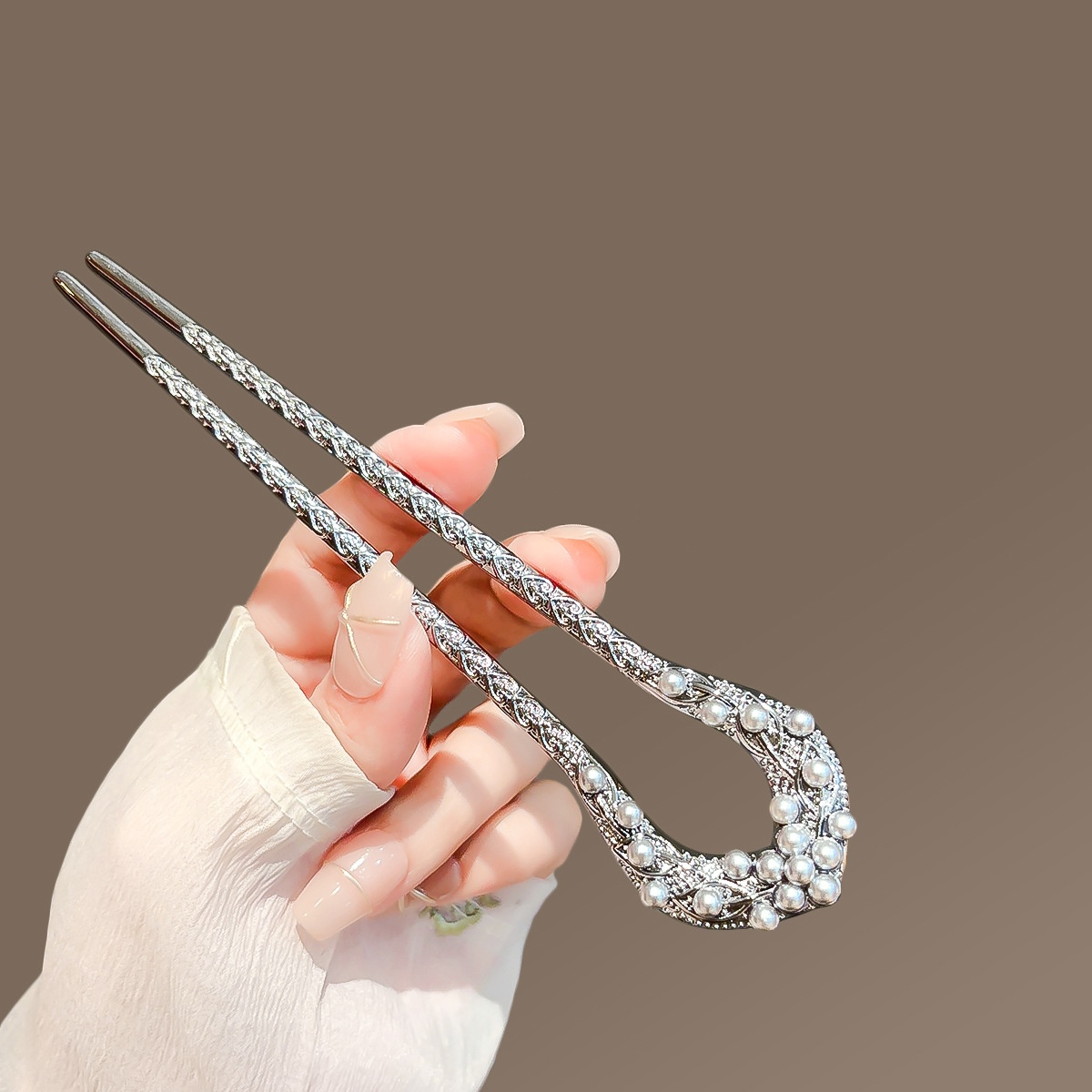 New Pearl U Shaped Hairpin For - Tech Accessories Women 리뷰 및 가격