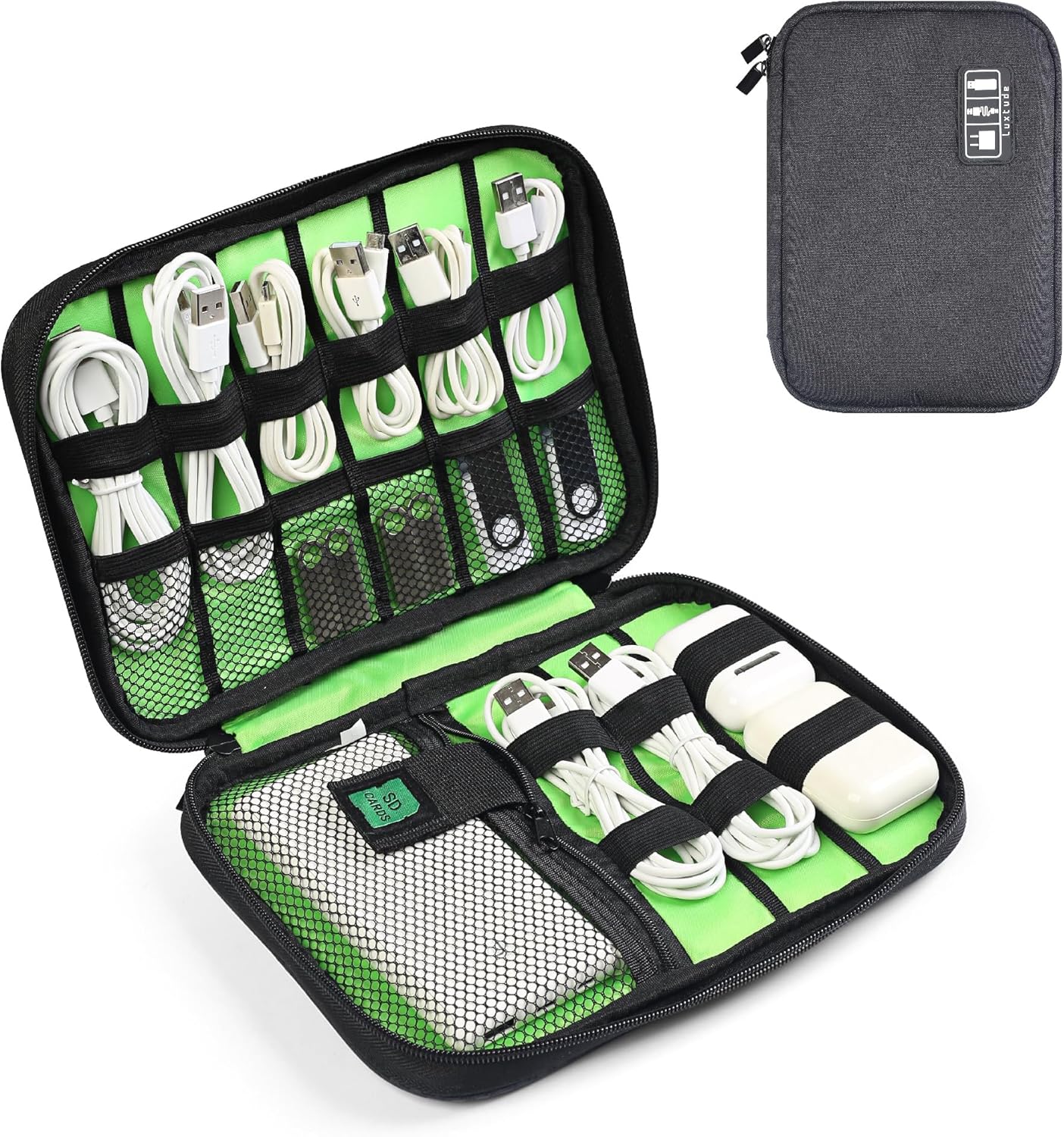 Travel Cable Organizer Bag, Fl - Tech Accessories Travel Case 리뷰 및 가격