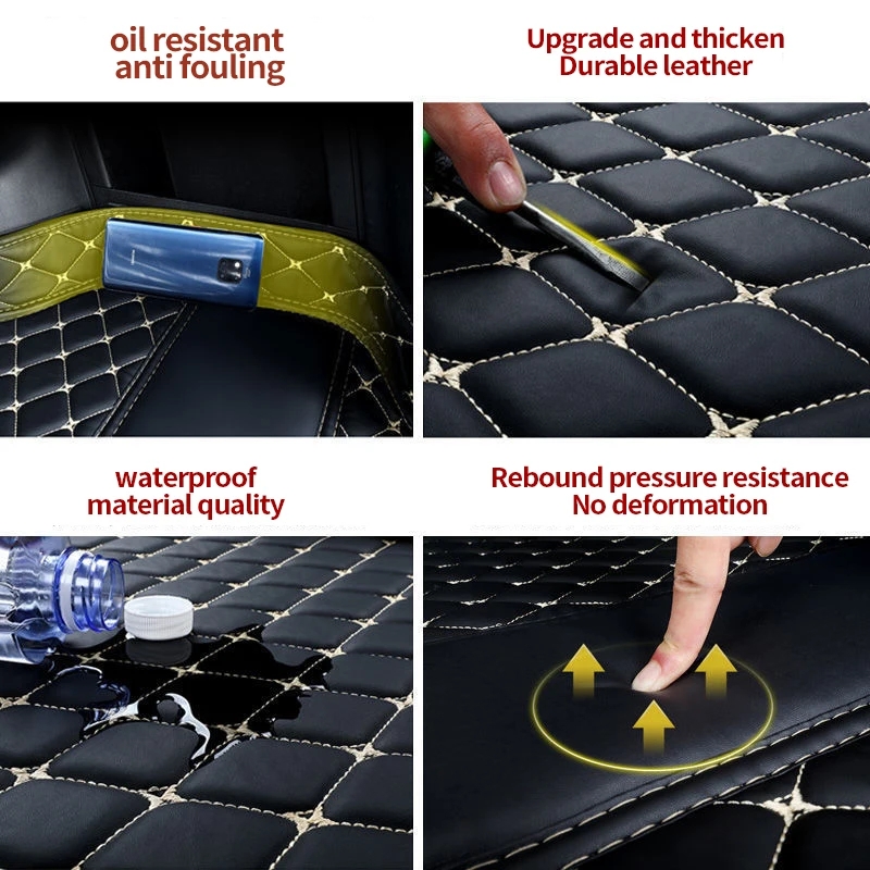 Luxury Leather Car Floor Mats  - Tech Accessories Luxury 리뷰 및 가격