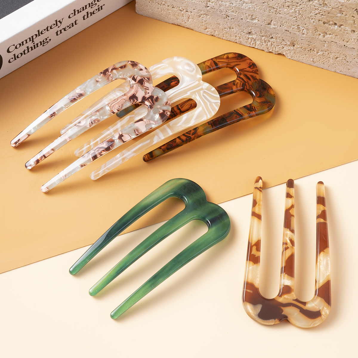 Acetic Acid Hair Forks Three T - Tech Accessories Women 리뷰 및 가격