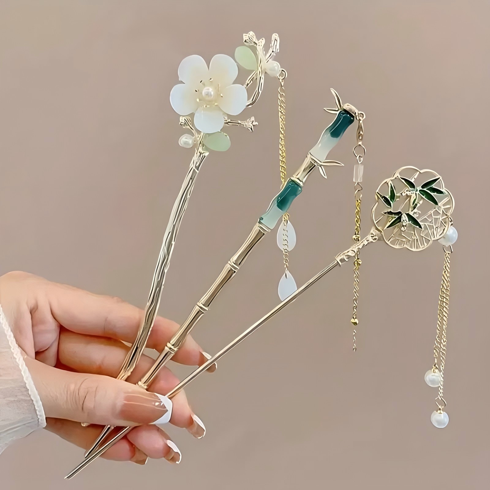 1/6pcs Elegant Chinese Style T - Tech Accessories Women 리뷰 및 가격