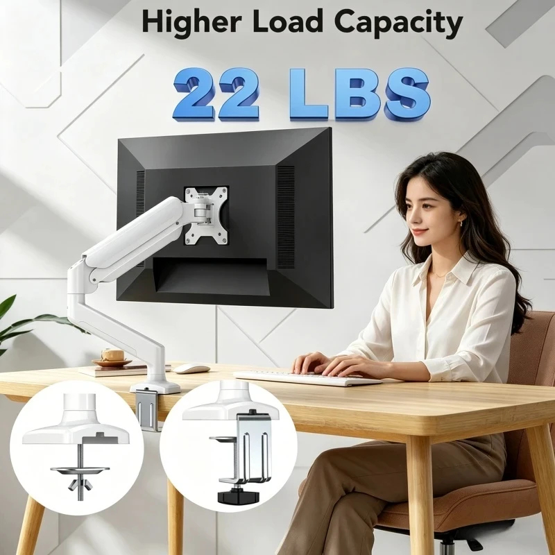 Single Monitor Desk Mount Arm– - Monitor Arm Single 리뷰 및 가격