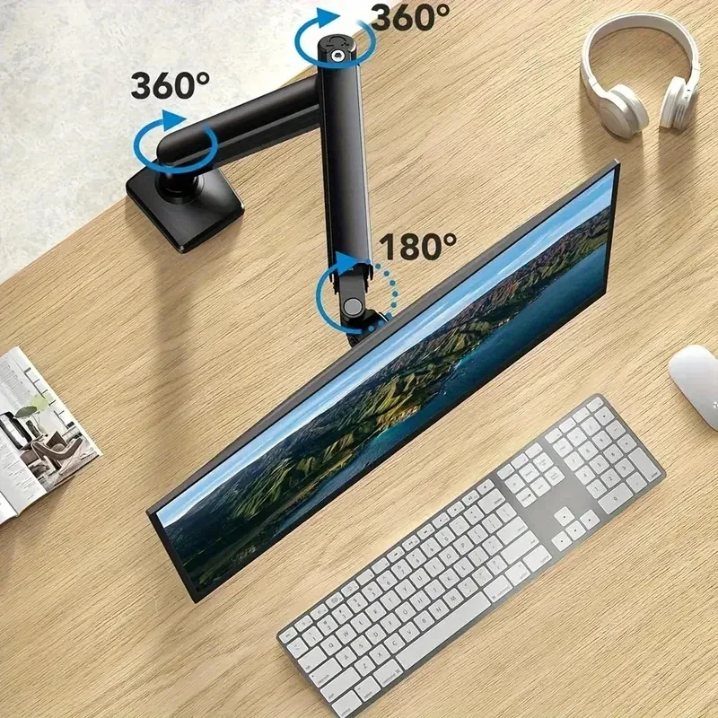 Single Monitor Desk Mount Arm– - Monitor Arm Single 리뷰 및 가격