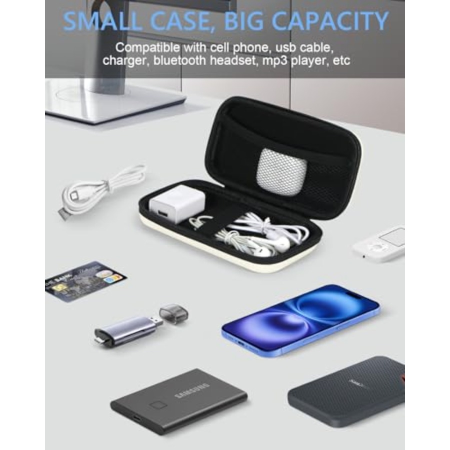 Small Travel Electronic Organi - Tech Accessories Hard Case 리뷰 및 가격