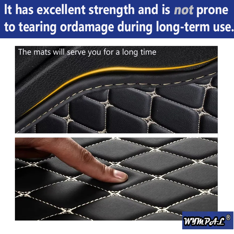 Luxury Leather Car Floor Mats  - Tech Accessories Luxury 리뷰 및 가격