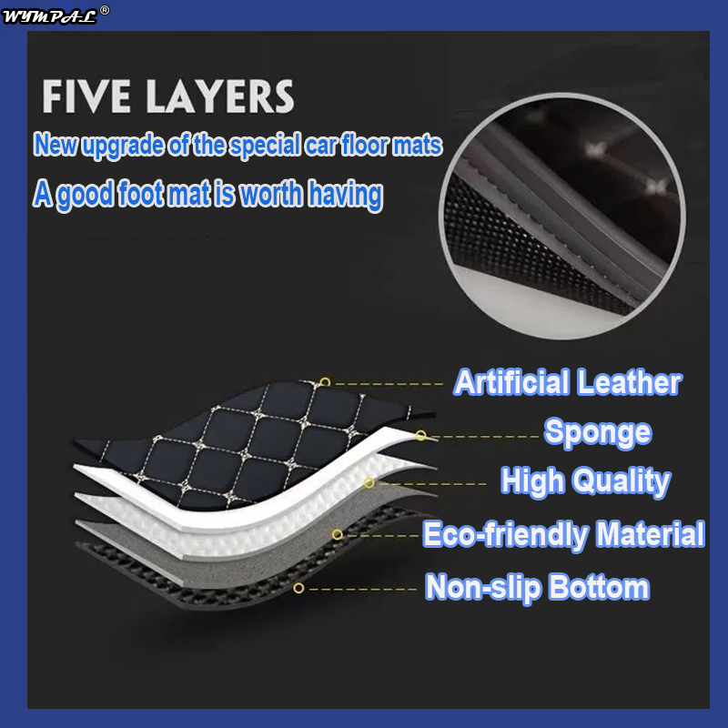 Luxury Leather Car Floor Mats  - Tech Accessories Luxury 리뷰 및 가격