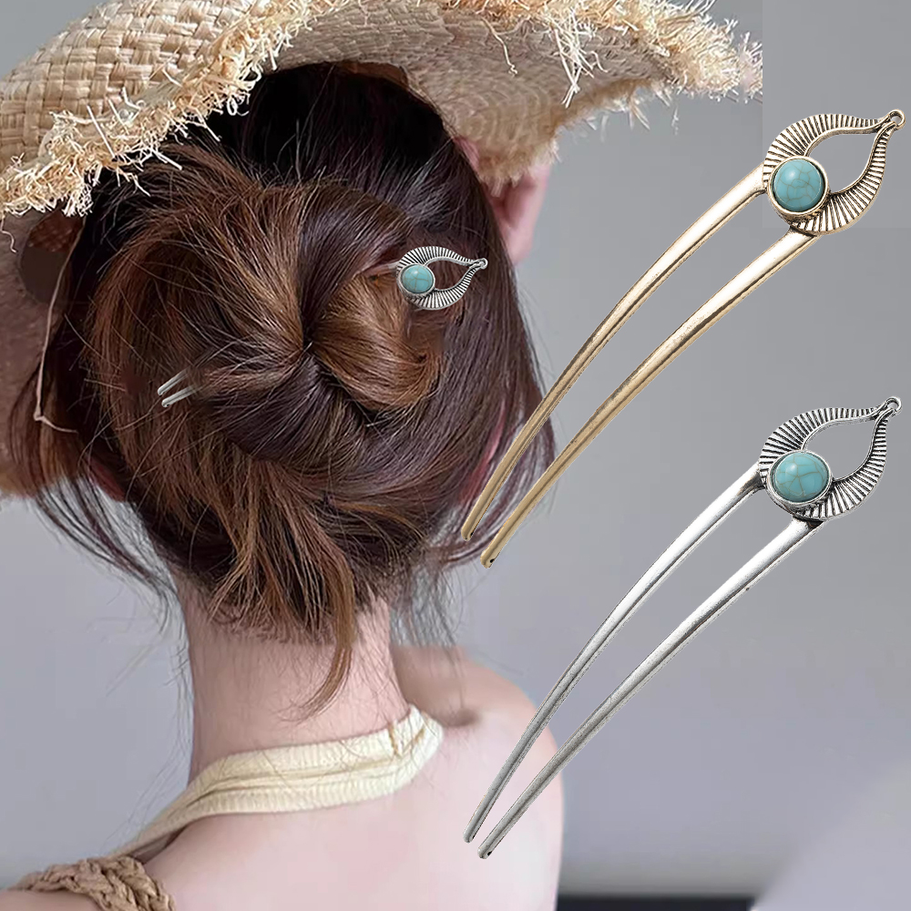 Egypt Turquoise U Shape Hair F - Tech Accessories Women 리뷰 및 가격
