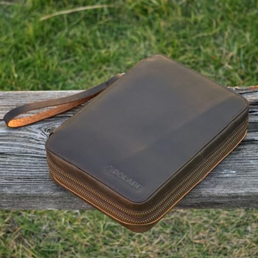 Polare Full Grain Leather Trav - Tech Accessories Travel Case 리뷰 및 가격