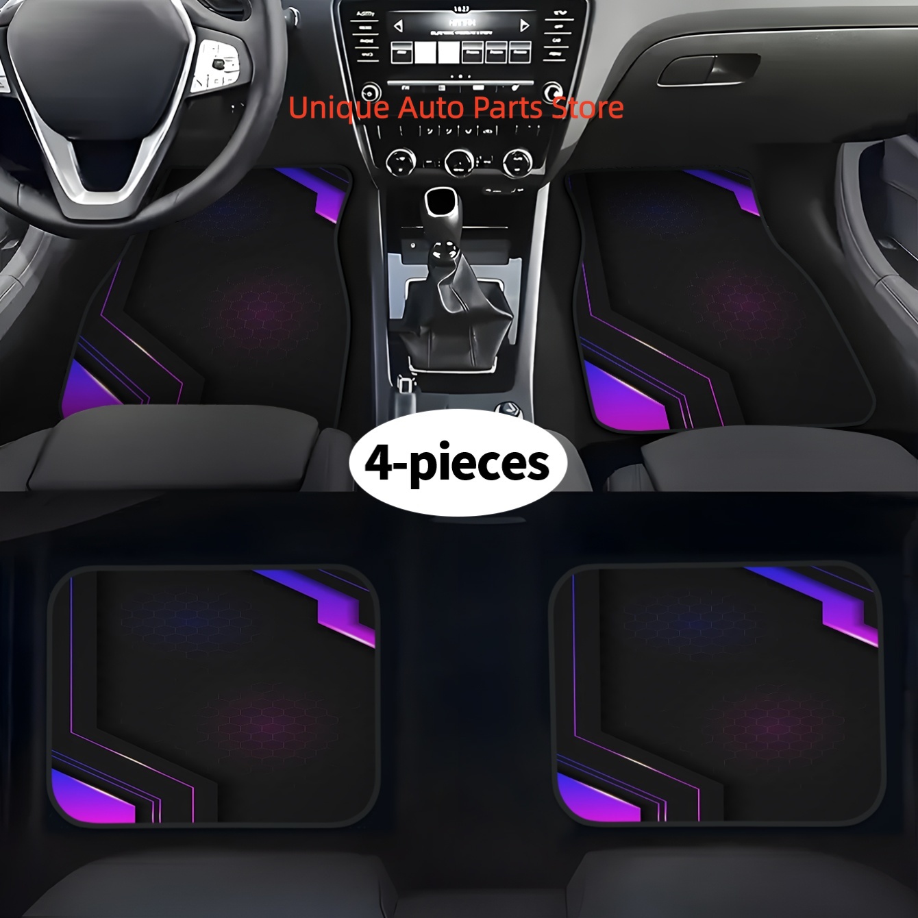 4pcs 2D High-Tech Geometric Pa - Tech Protect Accessories 리뷰 및 가격
