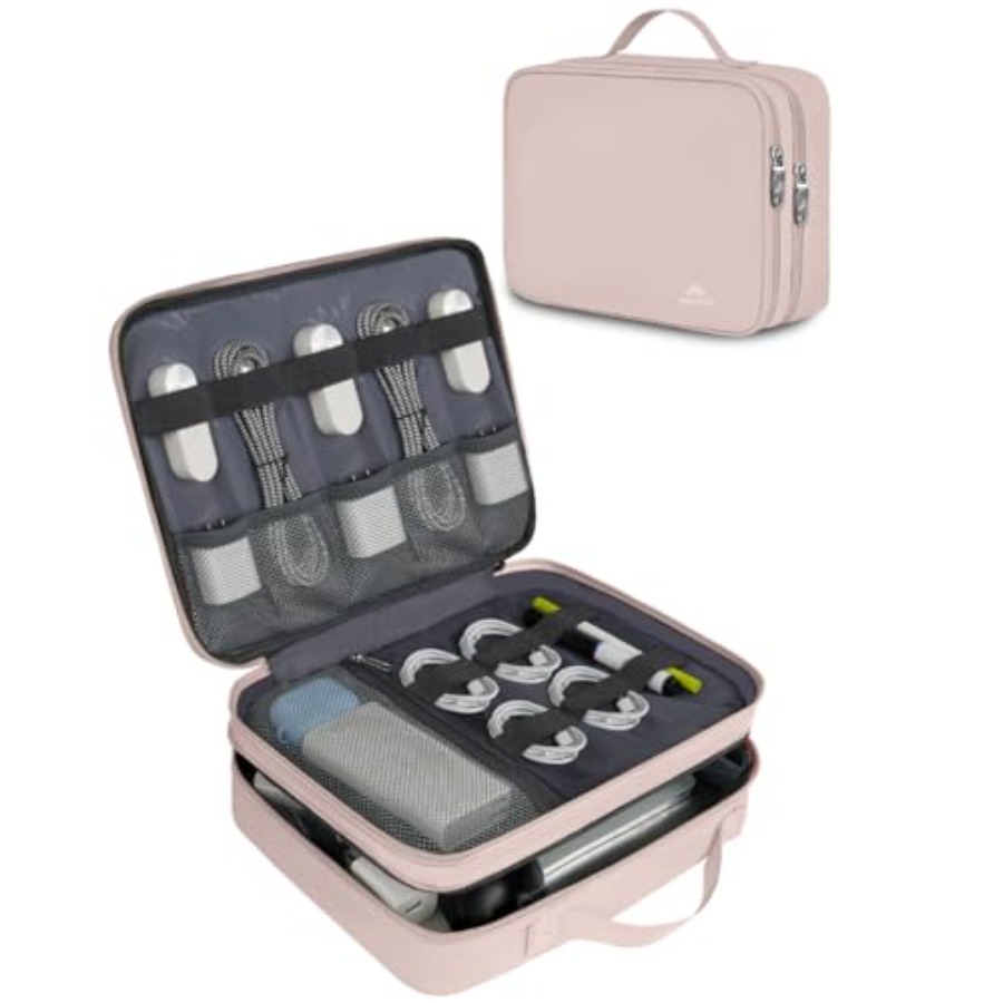 Travel Cord Organizer for Wome - Tech Accessories Travel Case 리뷰 및 가격