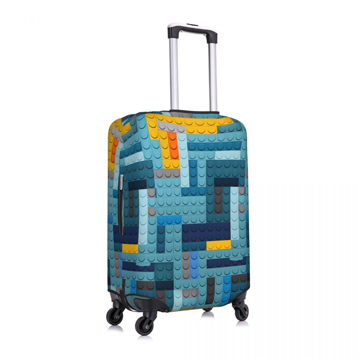 Blue Tech Pixel Building Block - Tech Accessories Travel Case 리뷰 및 가격