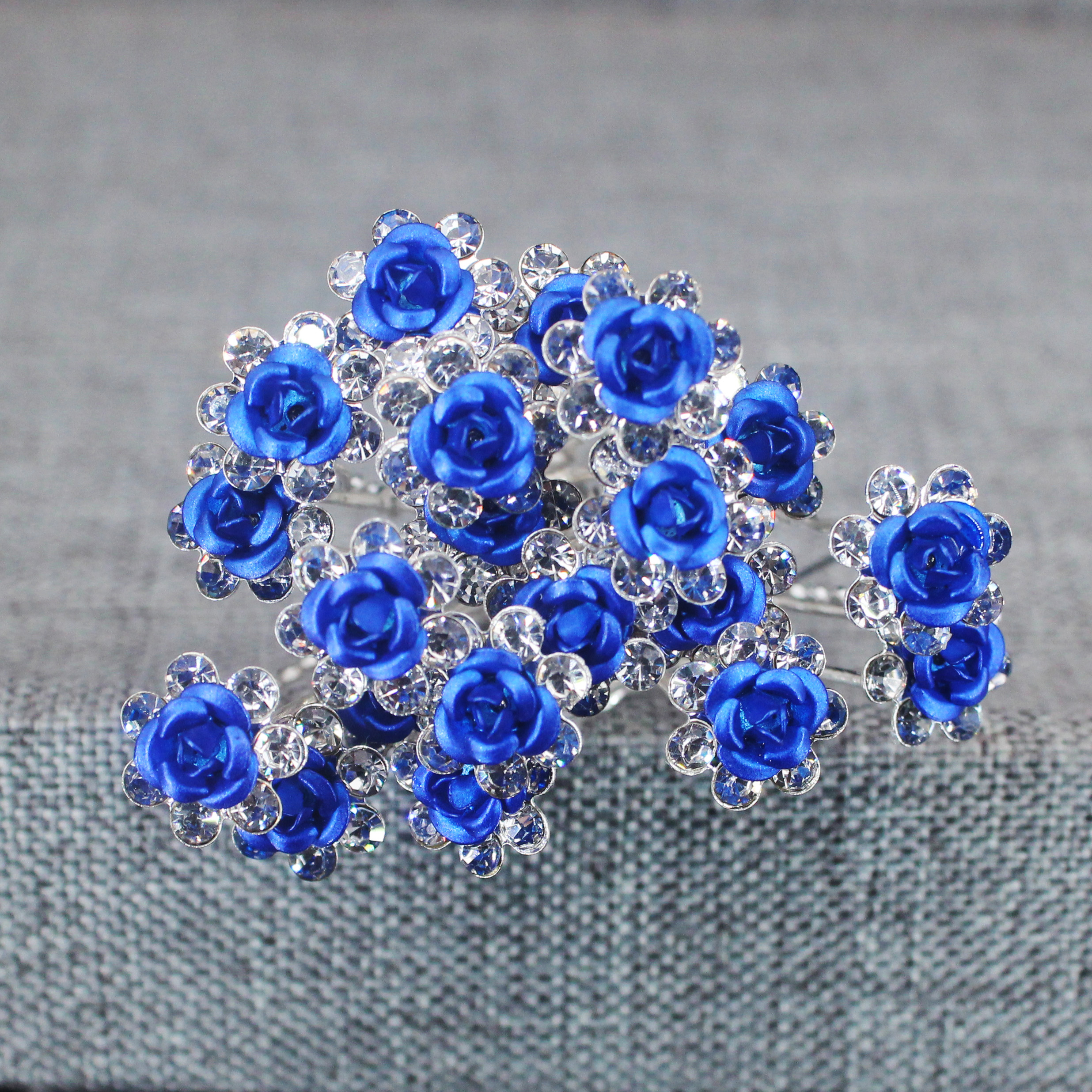 20PCS Rose Flower Rhinestone H - Tech Accessories Women 리뷰 및 가격