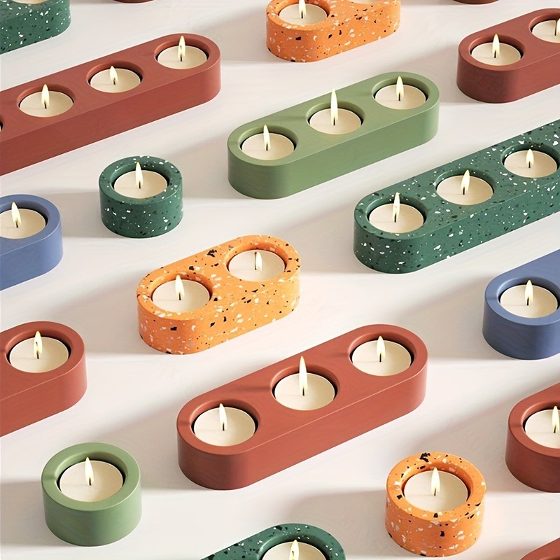 Gypsum Candle Holder Silicone  - Tech Room Accessories 리뷰 및 가격